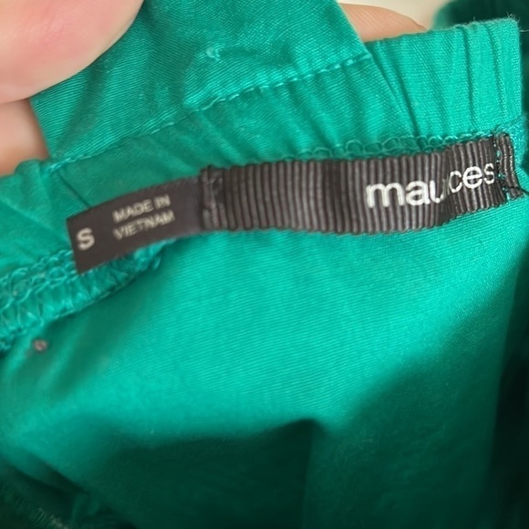 MAURICE’S Emerald Green Summer Dress w/Full Skirt, Size Small, EUC. - Picture 5 of 6